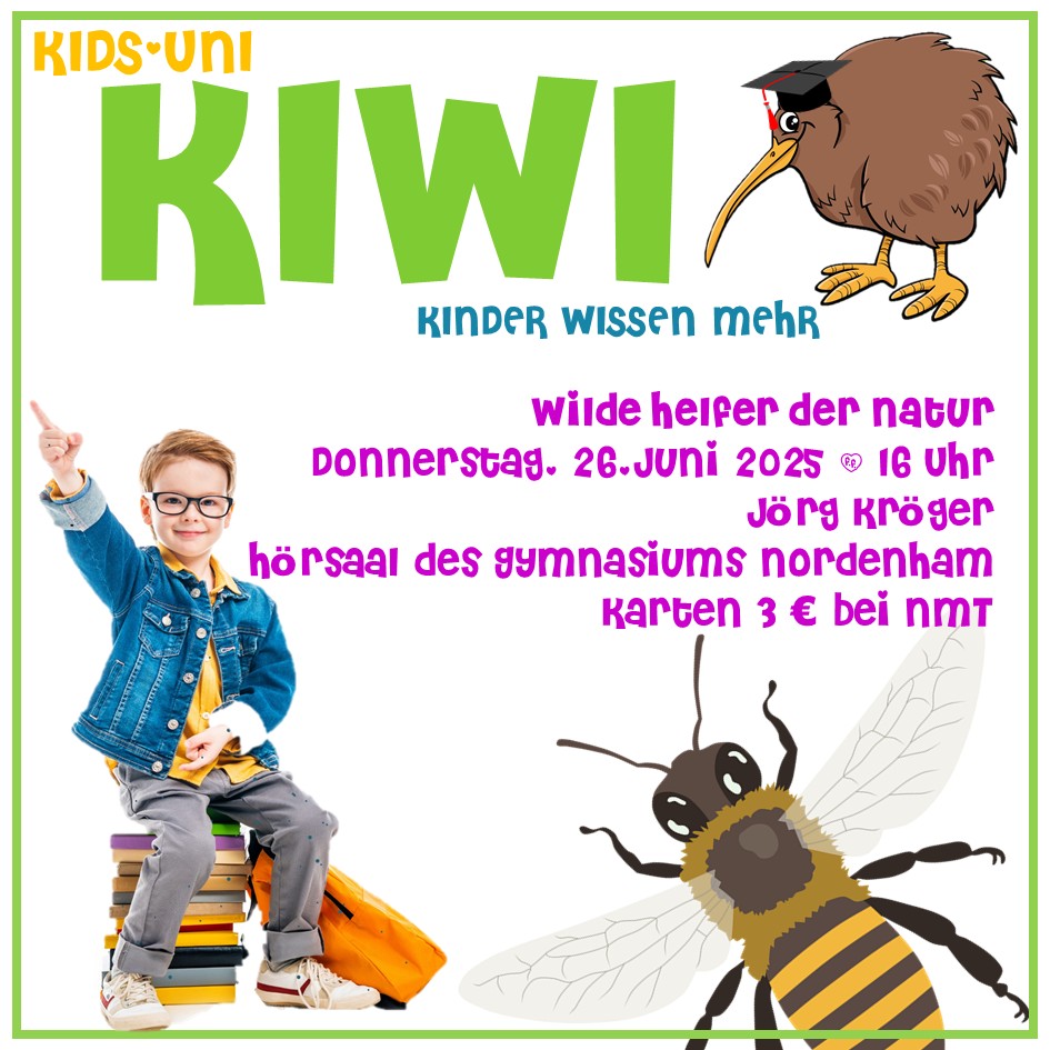 KIWI Bienen Ankündigung