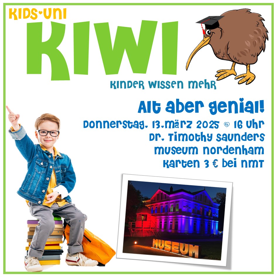 KIWI Mueum Ankündigung