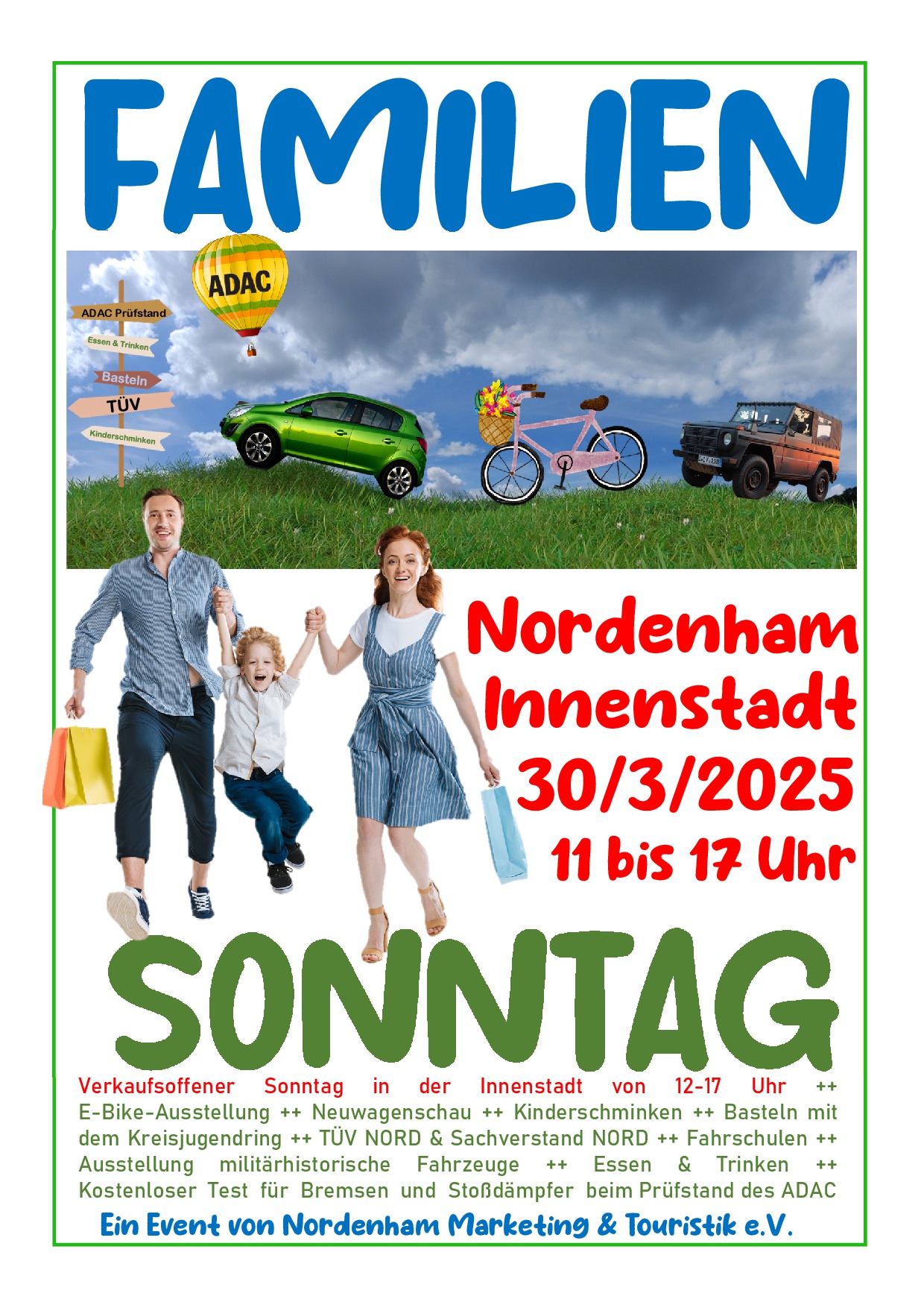 Plakat Familiensonntag